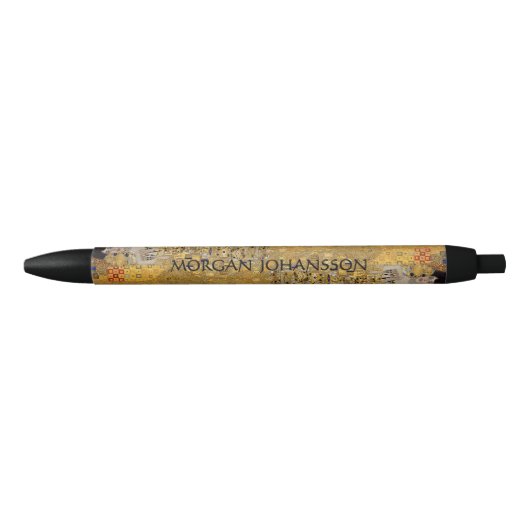 Gustav Klimt – Adele Bloch-Bauer – Custom Text Zwarte Inkt Pen (Voorkant)