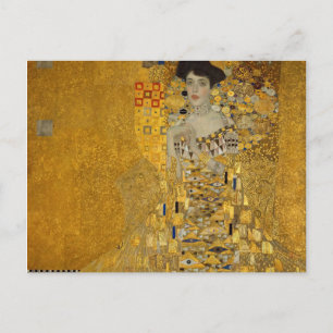 Gustav Klimt - Adele Bloch-Bauer I Briefkaart