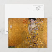 Gustav Klimt - Adele Bloch-Bauer I. Briefkaart (Voorkant / Achterkant)