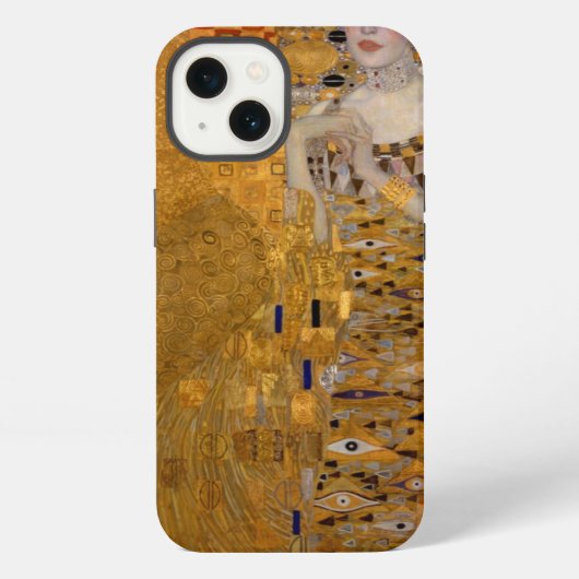 Gustav Klimt - Adele Bloch-Bauer I. iPhone Hoesje (Achterkant)
