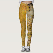 Gustav Klimt - Adele Bloch-Bauer I Leggings (Voorkant)