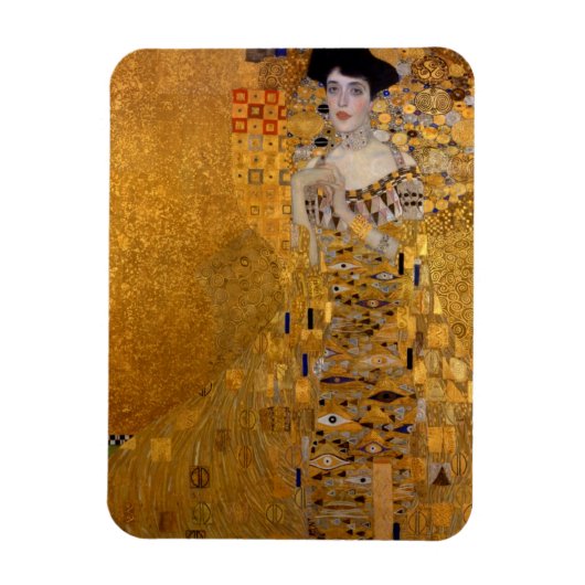 Gustav Klimt - Adele Bloch-Bauer I. Magneet (Verticaal)