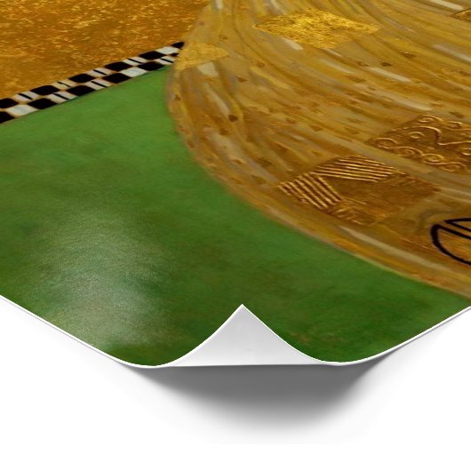 Gustav Klimt - Adele Bloch-Bauer I Perfect Poster (Hoek)