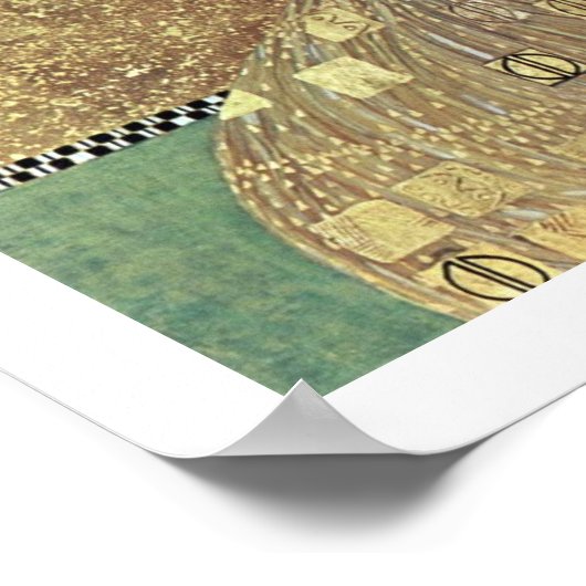 Gustav Klimt ~ Adele Bloch-Bauer I Poster (Hoek)