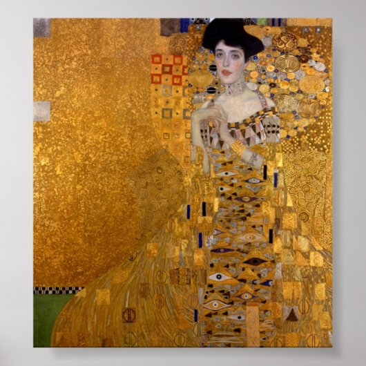 Gustav Klimt - Adele Bloch-Bauer I. Poster (Voorkant)