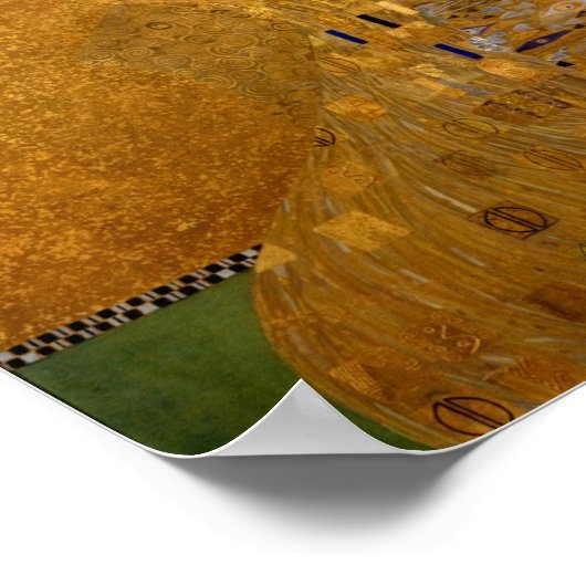 Gustav Klimt - Adele Bloch-Bauer I. Poster (Hoek)