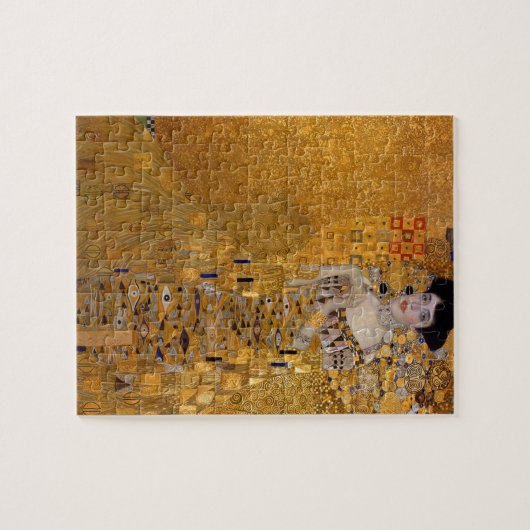 Gustav Klimt - Adele Bloch-Bauer I-schilderijen Legpuzzel (Horizontaal)