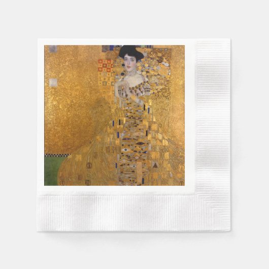 Gustav Klimt - Adele Bloch-Bauer I. Servetten (Voorkant)