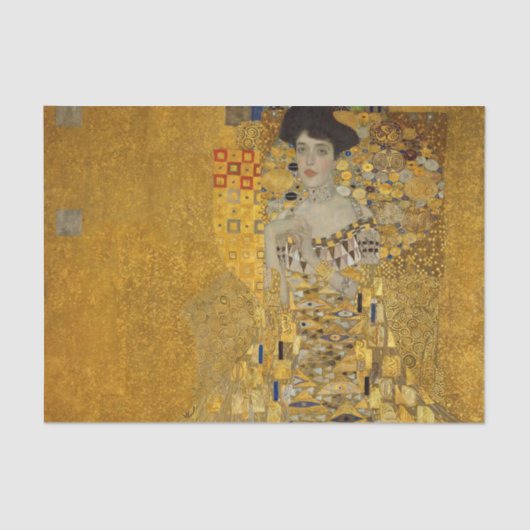 Gustav Klimt - Adele Bloch-Bauer I Tissuepapier (Voorkant)