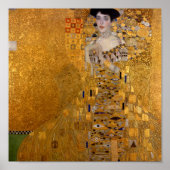 Gustav Klimt // Adele Bloch-Bauer-portret Poster (Voorkant)