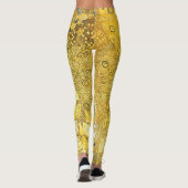 Gustav Klimt Adele Bloch Leggings (Achterkant)