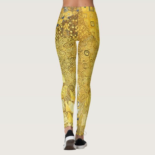 Gustav Klimt Adele Bloch Leggings (Achterkant)