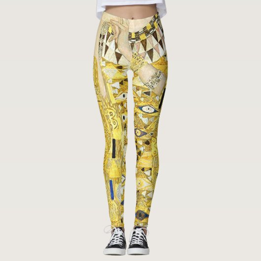 Gustav Klimt Adele Bloch Leggings (Voorkant)