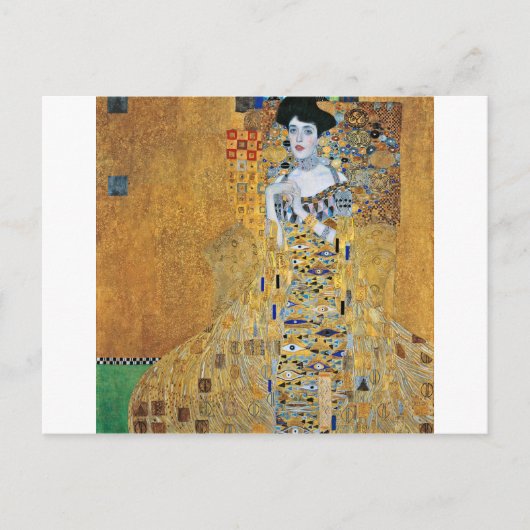 Gustav Klimt - Adele Briefkaart (Voorkant)