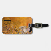 Gustav Klimt Adele Portret Monografisch Bagagelabel (Voorkant horizontaal)