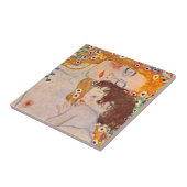 Gustav Klimt Ages of Woman  Ceramic Tegel Tegeltje (Zijkant)