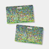 Gustav Klimt Appelboom Badge (Voor- en achterkant)