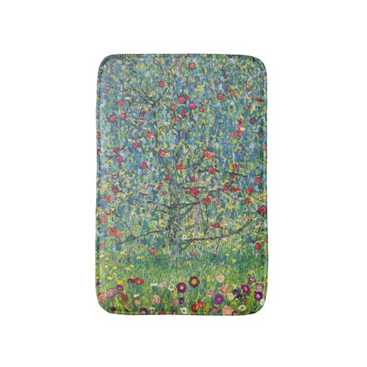 Gustav Klimt - Appelboom Badmat (Voorkant Verticaal)