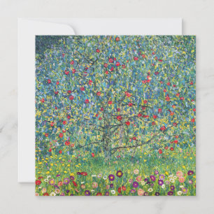 Gustav Klimt - Appelboom Bedankkaart