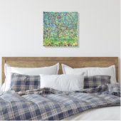 Gustav Klimt - Appelboom Canvas Afdruk (Insitu (Slaapkamer))