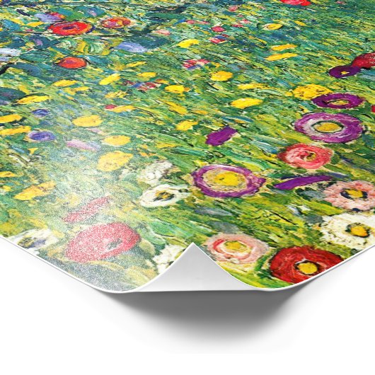 Gustav Klimt - Appelboom Foto Afdruk (Hoek)