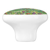 Gustav Klimt - Appelboom Keramische Knop (Zijkant)