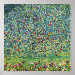 Gustav Klimt - Appelboom Poster