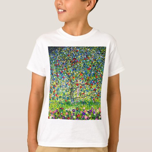 Gustav Klimt Appelboom T-shirt (Voorkant)
