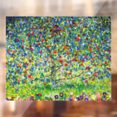 Gustav Klimt Apple-structuur geüpschaald Raamsticker (Vel 2)