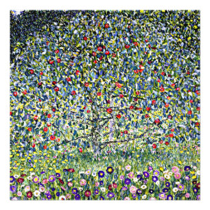 Gustav Klimt - Apple Tree, 1 Foto Afdruk