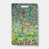 Gustav Klimt Apple Tree Badge (Achterkant)
