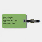 Gustav Klimt - Apple Tree Bagagelabel (Achterkant horizontaal)