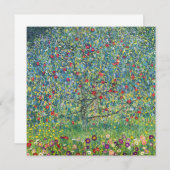 Gustav Klimt - Apple Tree Bedankkaart (Voorkant / Achterkant)