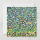 Gustav Klimt - Apple Tree Bedankkaart (Voorkant)