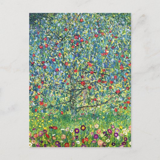 Gustav Klimt: Apple Tree Briefkaart (Voorkant)
