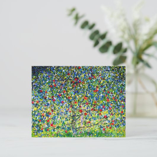 Gustav Klimt Apple Tree Briefkaart (Staand voorkant)