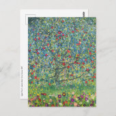 Gustav Klimt - Apple Tree Briefkaart (Voorkant / Achterkant)