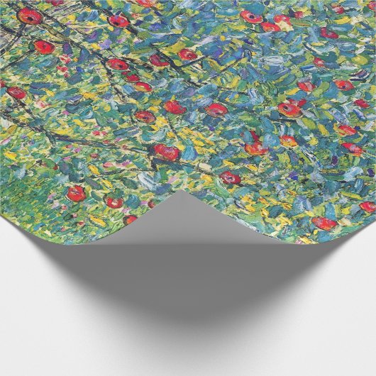 Gustav Klimt - Apple Tree Cadeaupapier (Hoek)
