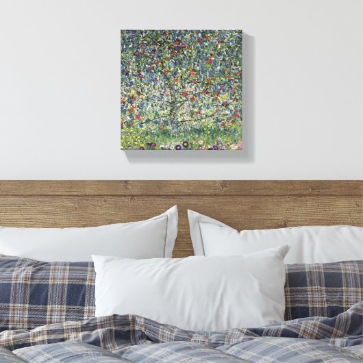 Gustav Klimt Apple Tree Canvas Afdruk (Insitu (Slaapkamer))