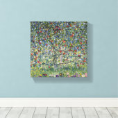 Gustav Klimt Apple Tree Canvas Afdruk (Insitu (Houten vloer))