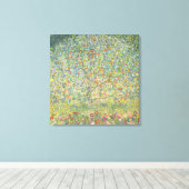 Gustav Klimt Apple Tree Canvas Afdruk (Insitu (Houten vloer))