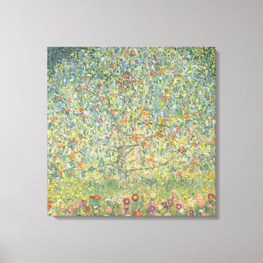Gustav Klimt Apple Tree Canvas Afdruk (Voorkant)