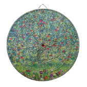 Gustav Klimt - Apple Tree Dartbord (Voorkant)