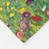 Gustav Klimt - Apple Tree Fleece Deken (Hoek)