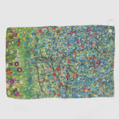 Gustav Klimt - Apple Tree Golfhanddoek (Horizontaal)