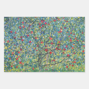Gustav Klimt - Apple Tree Inpakpapier Vel