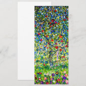 Gustav Klimt Apple Tree Kaart (Voorkant / Achterkant)