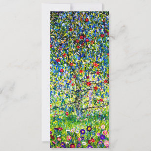 Gustav Klimt Apple Tree Kaart