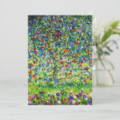 Gustav Klimt Apple Tree Kaart (Staand voorkant)
