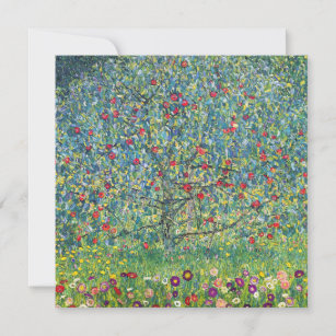 Gustav Klimt - Apple Tree Kaart
